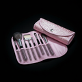7-Piece Makeup Brush Set - Original Brushes Black Background