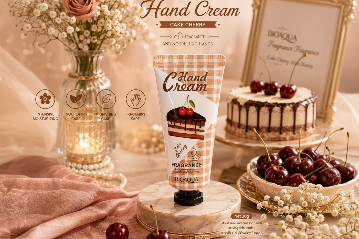 BIOAQUA Cake Cherry Description Banner