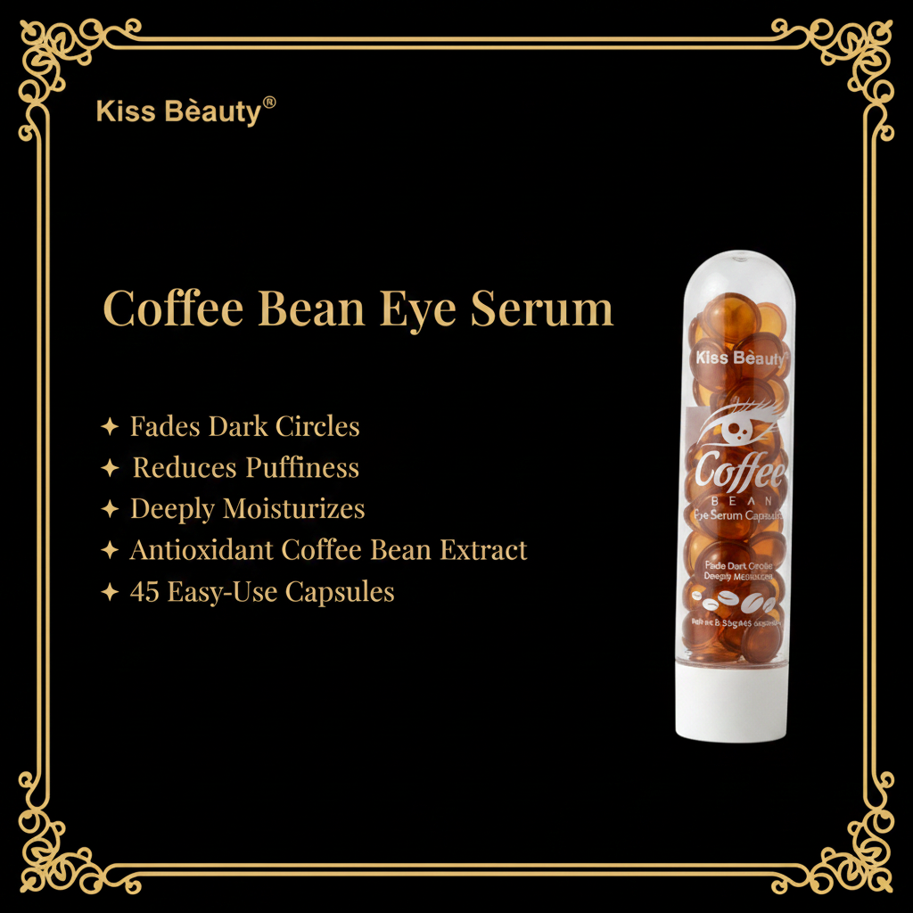 Coffee Bean Eye Serum Description Banner