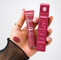 Romantic Rain Glaze Tinted Lip Serum Shade 02 tube and box