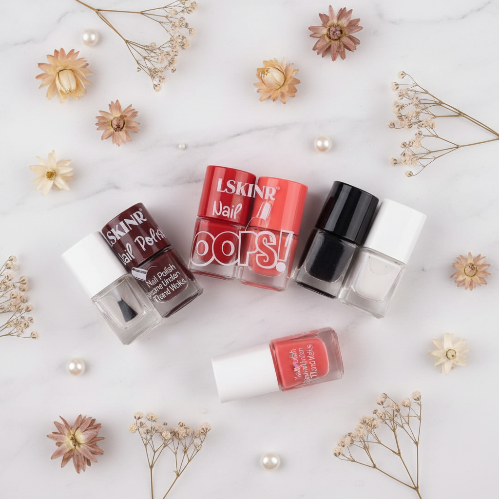 Nail Polish Flat Lay