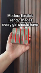 Medora Matte Lipstick - Complete Set of 4 Trendy Restocked Shades Bundle