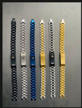 Executive Crown Link Chain Bracelet for Men – Luxury Stainless Steel Wristband 👑