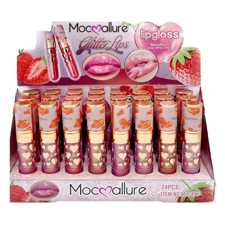 Mocallure Magic Shimmer & Glitter Lip Gloss – Pack of 6 Assorted Shades