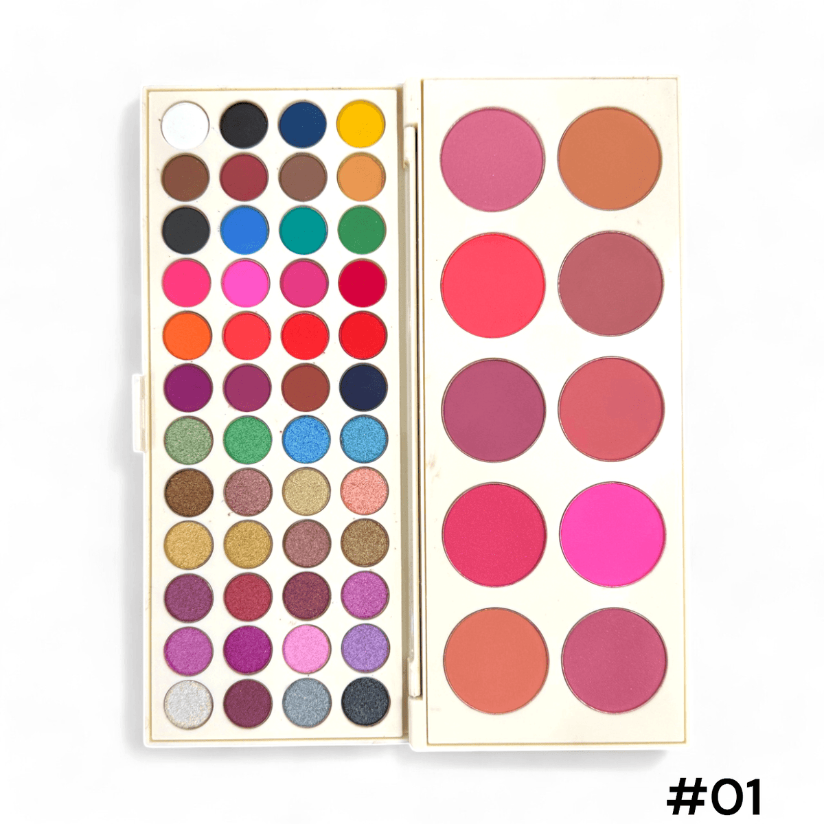 TV Parlour All In One Palette Make Up Kit - Multi-Color Eyeshadow & Blusher Combo