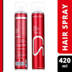 Sabalon Pure Formula Invisible Hold Hair Spray - Red, 420ml