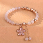 Korean Crystal Bead Bracelet Bundle – 6 Pcs & 12 Pcs Deal 🌸