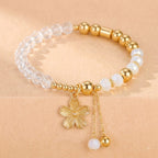 Korean Crystal Bead Bracelet Bundle – 6 Pcs & 12 Pcs Deal 🌸